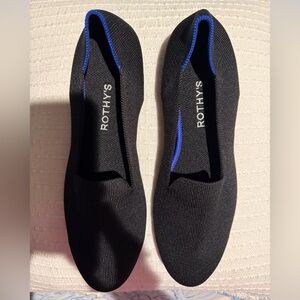 Rothy’s Black Flats Size 9.5 NWOT
